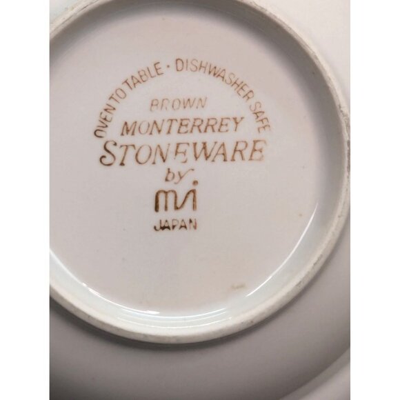 Brown Monterrey Stoneware by MSI Japan Set of 4 Berry Dessert Bowls - Picture 11 of 11